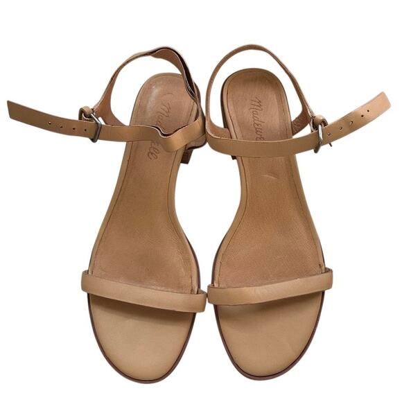 Madewell The Louise Sandal in Leather Size 7.5 - Picture 3 of 12